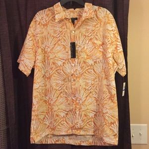 XL Van Husen Floral Aloha Shirt